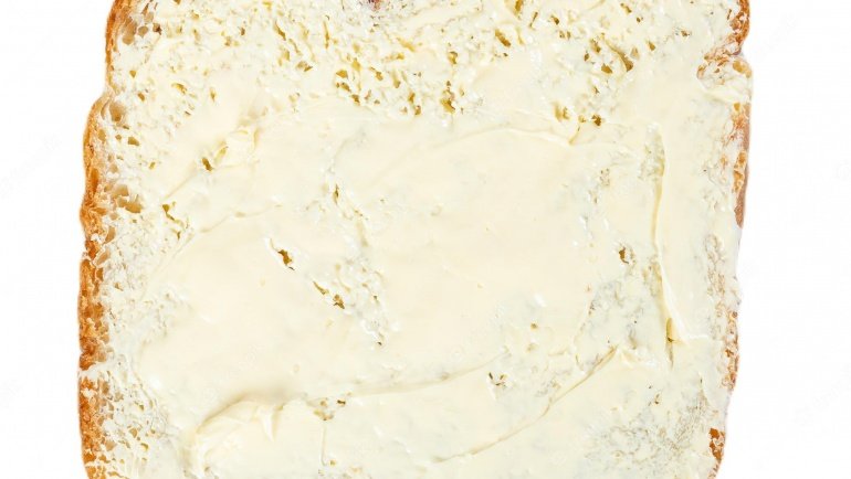 Butter White Bread Slice